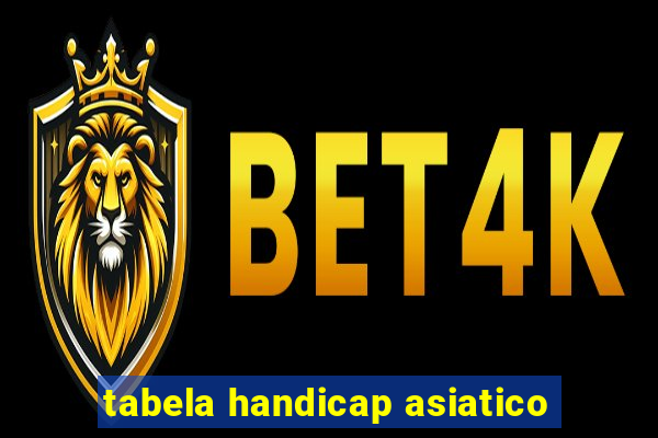 tabela handicap asiatico